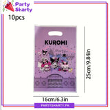 Kuromi Party Gift Bags Candy & Goody Bags (Pack of 10)