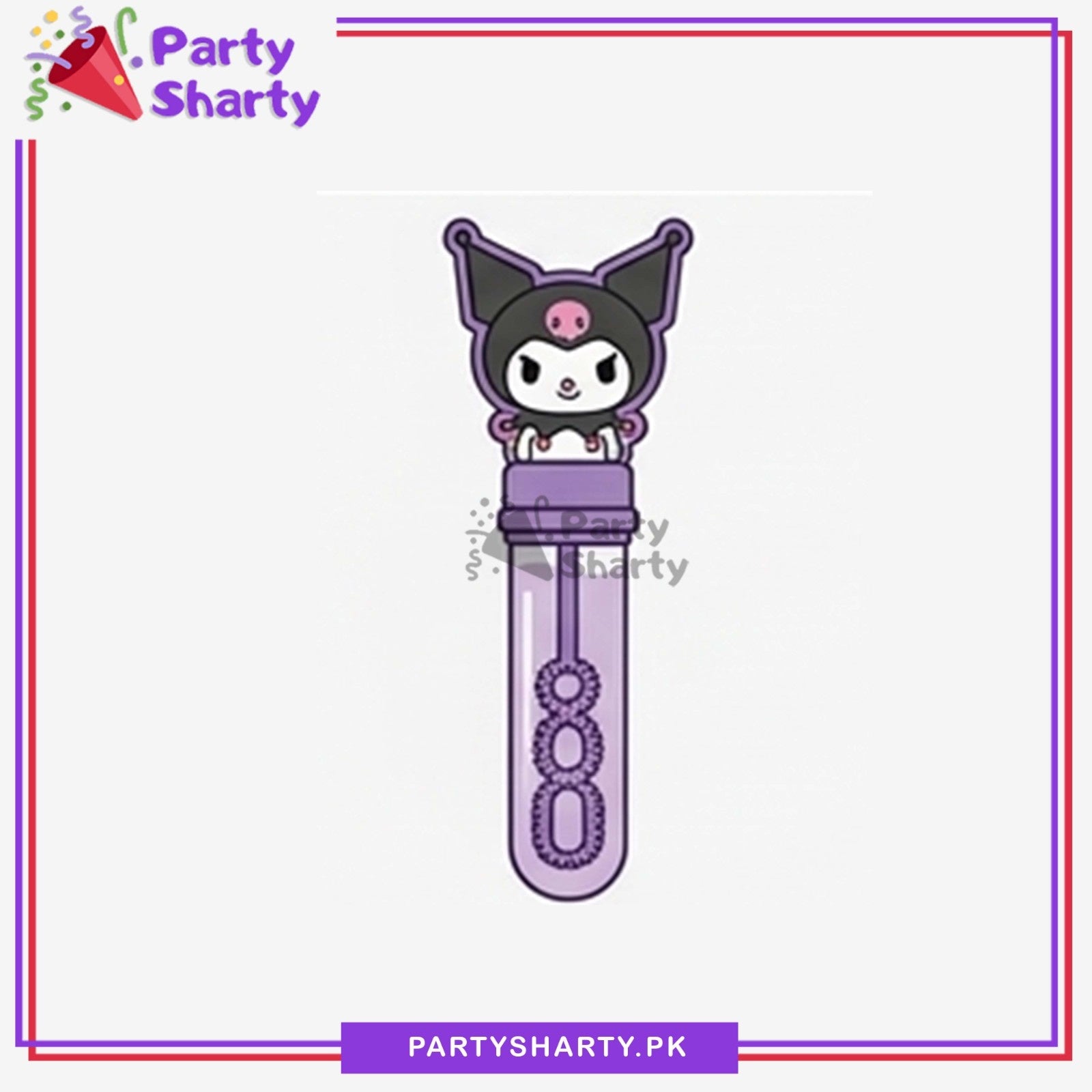 1pc Kuromi Theme Bubbles Bottle for Goody Bags Favor Gifts for Kids