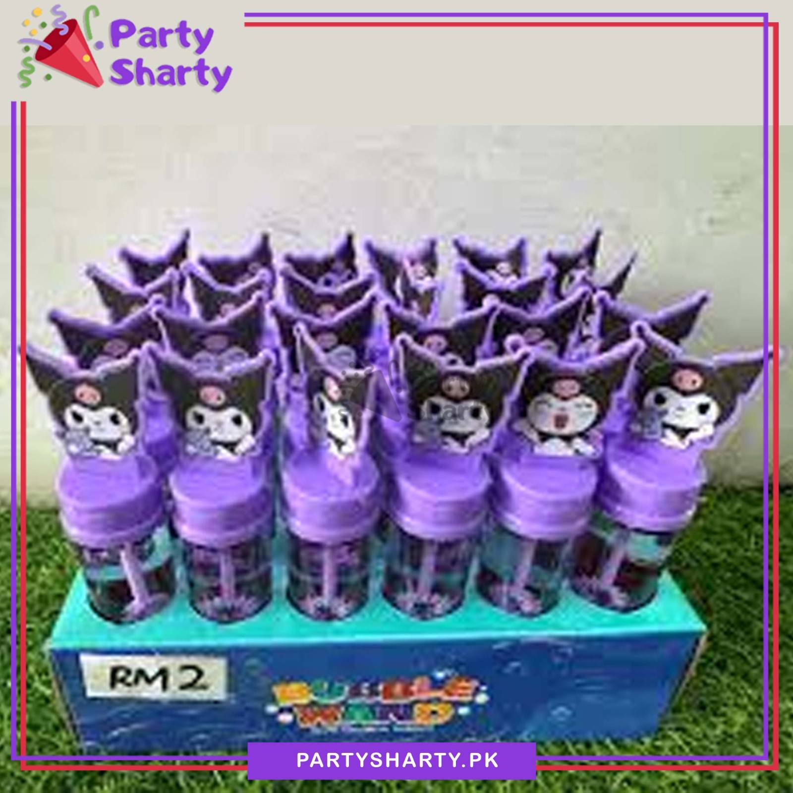 1pc Kuromi Theme Bubbles Bottle for Goody Bags Favor Gifts for Kids