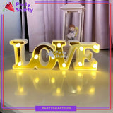 LOVE LED Marquee Lights LED Plastic Light Up Sign For Valentine Anniversary Night Light Wedding Birthday Party Decoration
