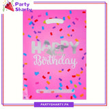 Large Size Happy Birthday Printed Theme Goody Bags for Birthday Party Decoration and Celebration