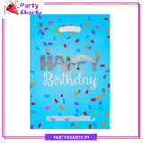 Large Size Happy Birthday Printed Theme Goody Bags for Birthday Party Decoration and Celebration
