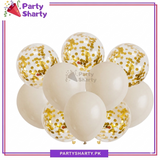 Latex Balloons with Confetti Filled Balloons for Party Decoration (10 pcs / set)