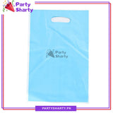 Pastel Color Plastic Goody Bags Pack Of 10 For Birthday Party and Event Favor Bags