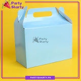 Plain Solid Color Favor / Goody Boxes Pack of 10 For Birthday and Event Celebration