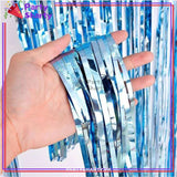 Fringes / Foil Curtains Best for Back Drop Wall Decoration for Birthday and Parties Celebration