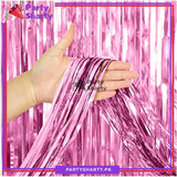 Fringes / Foil Curtains Best for Back Drop Wall Decoration for Birthday and Parties Celebration