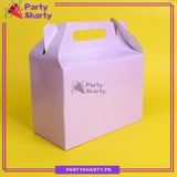 Plain Solid Color Favor / Goody Boxes Pack of 10 For Birthday and Event Celebration