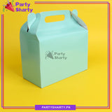 Plain Solid Color Favor / Goody Boxes Pack of 10 For Birthday and Event Celebration