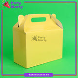 Plain Solid Color Favor / Goody Boxes Pack of 10 For Birthday and Event Celebration
