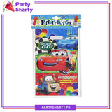 Lightning Mc-Queen Car Theme Goody Bags Pack of 10 For Theme Party Decoration and Celebration