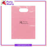 Pastel Color Plastic Goody Bags Pack Of 10 For Birthday Party and Event Favor Bags