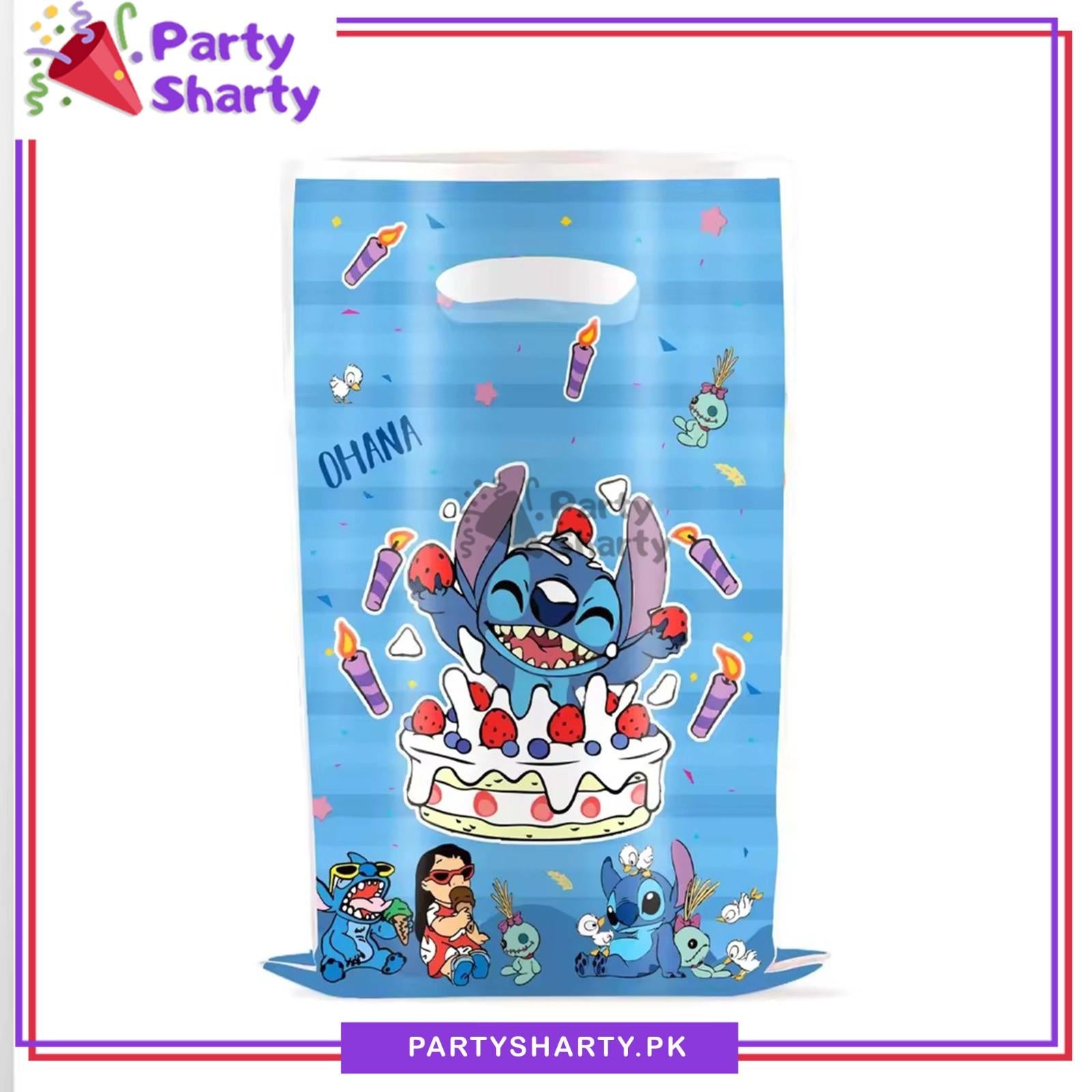 Lilo & Stitch Party Gift Bags Candy & Goody Bags (Pack of 10)