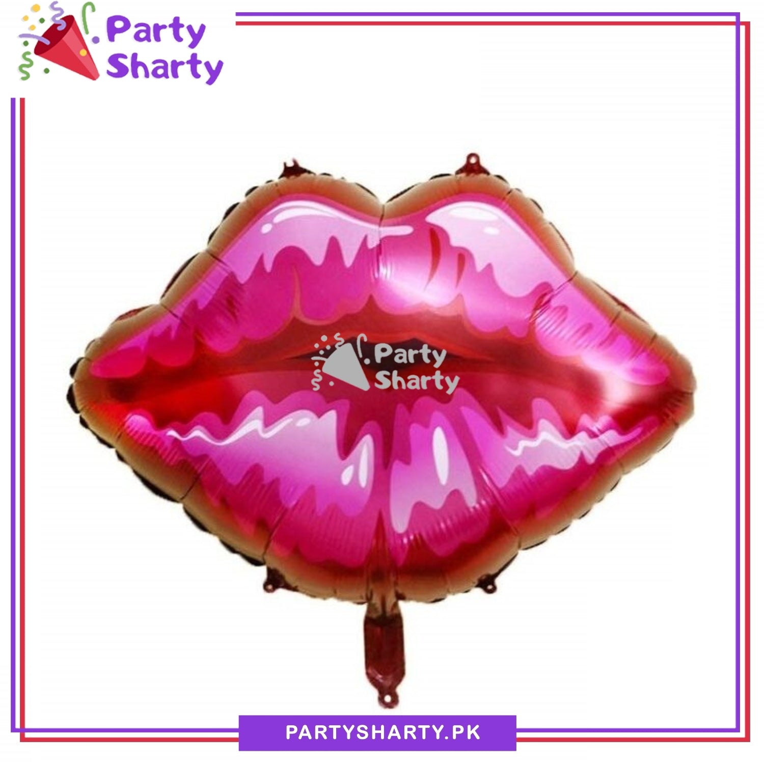 Lips Shaped Foil Balloon for Birthday Valentines Wedding Bridal Shower Themed Party Balloons