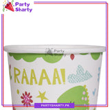 Dinosaur Theme Birthday Party Paper Cups / Glass For Themed Based Party Supplies and Decorations