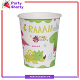 Dinosaur Theme Birthday Party Paper Cups / Glass For Themed Based Party Supplies and Decorations
