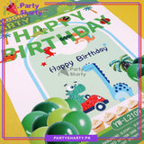 Happy Birthday Little Dino Theme Set For Dinosaur Theme Based Birthday Decoration & Celebration