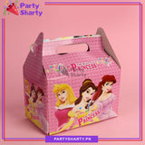 Little Princess Theme Goody Boxes Pack of 10 For Theme Birthday Decoration and Celebration