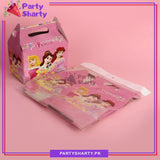 Little Princess Theme Goody Boxes Pack of 10 For Theme Birthday Decoration and Celebration