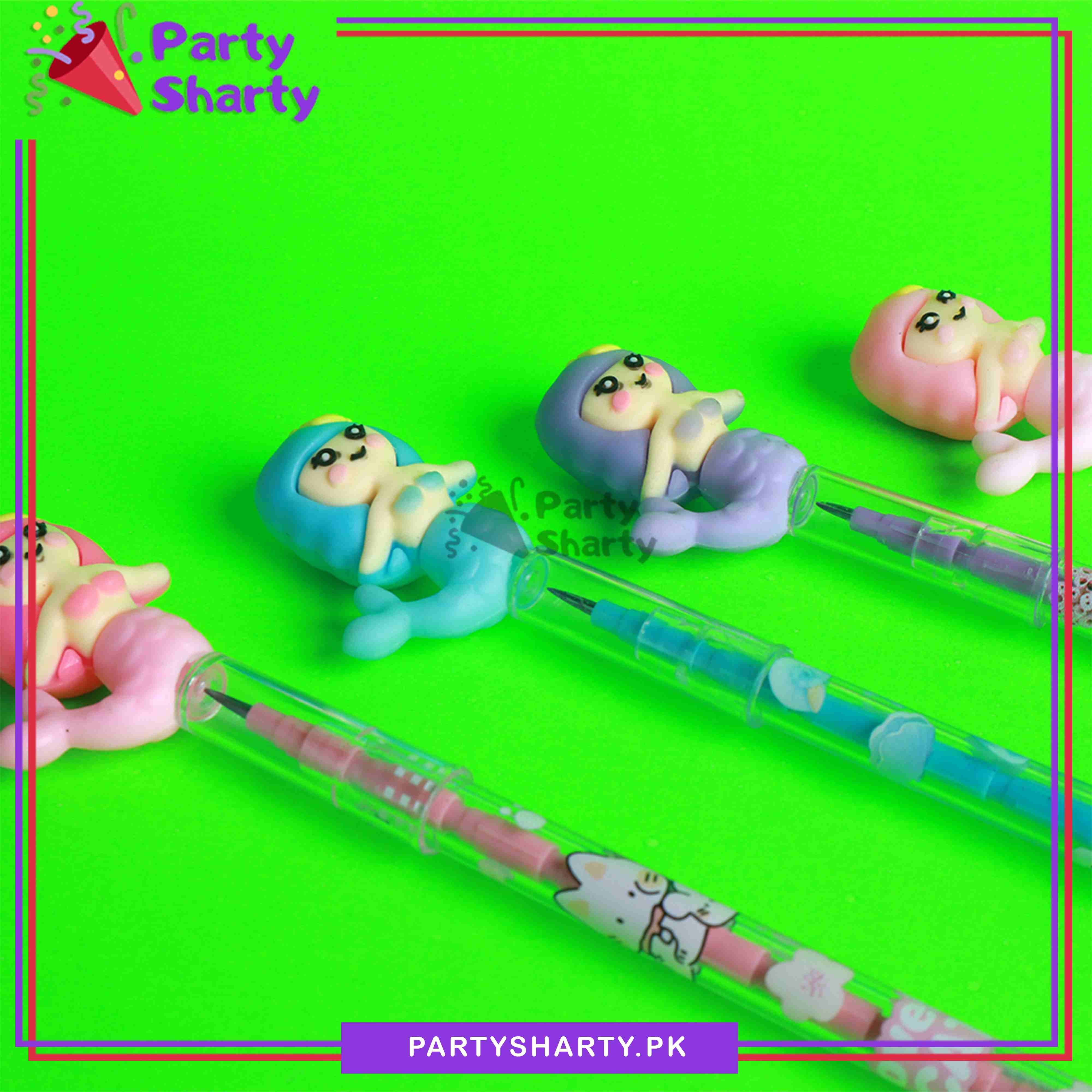 Little Mermaid Theme Bullet Pencil For Kids For Mermaid Theme Celebration