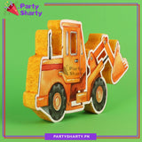 Loader Thermocol Standee For Construction Theme Based Birthday Celebration and Party Decoration