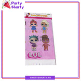 Lol Doll Theme Table Cover for Birthday Party and Decoration
