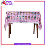 Lol Doll Theme Table Cover for Birthday Party and Decoration