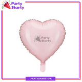 Matte Color Heart Foil Balloon For Party & Event Decoration
