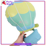 Matte Hot Air Balloon Foil Balloon For Kid Birthday Party and Event Decoration