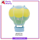 Matte Hot Air Balloon Foil Balloon For Kid Birthday Party and Event Decoration