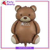 Matte Teddy Bear Foil Balloon For Teddy Bear Theme Party Decoration And Celebration