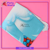 Mermaid Sequin Tail Foil Balloon Set - 5 Pieces For Mermaid & Under the Sea Theme Party and Decoration