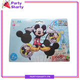 Mickey Mouse Cartoon Stylish Foil Balloon Set - 5 Pieces For Birthday Party