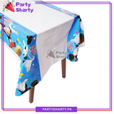 Mickey Mouse Party Theme Table Cover for Birthday Party and Decoration
