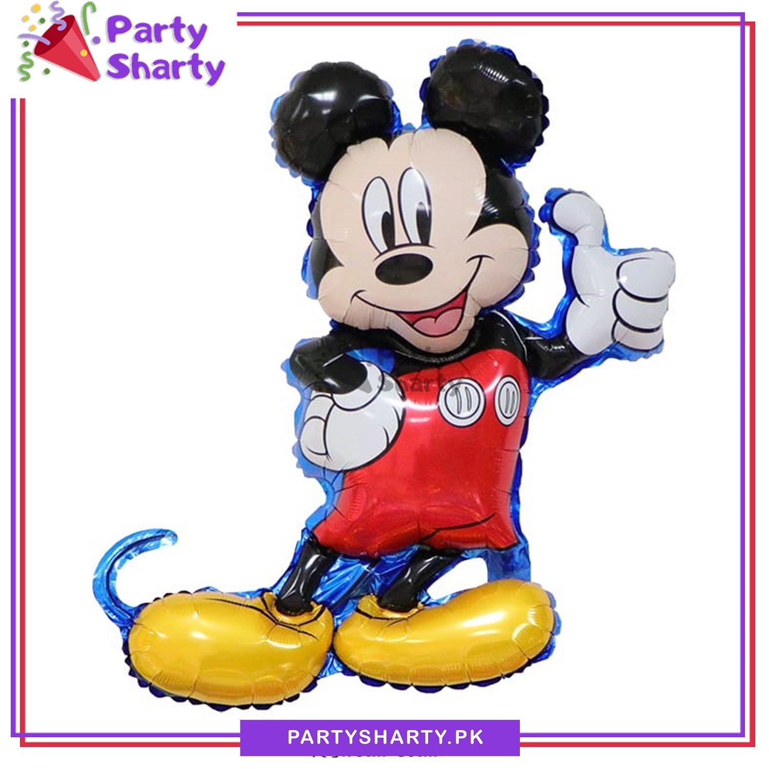 Mickey Mouse Stylish Character Foil Balloons For Birthday Party Decoration and Celebration