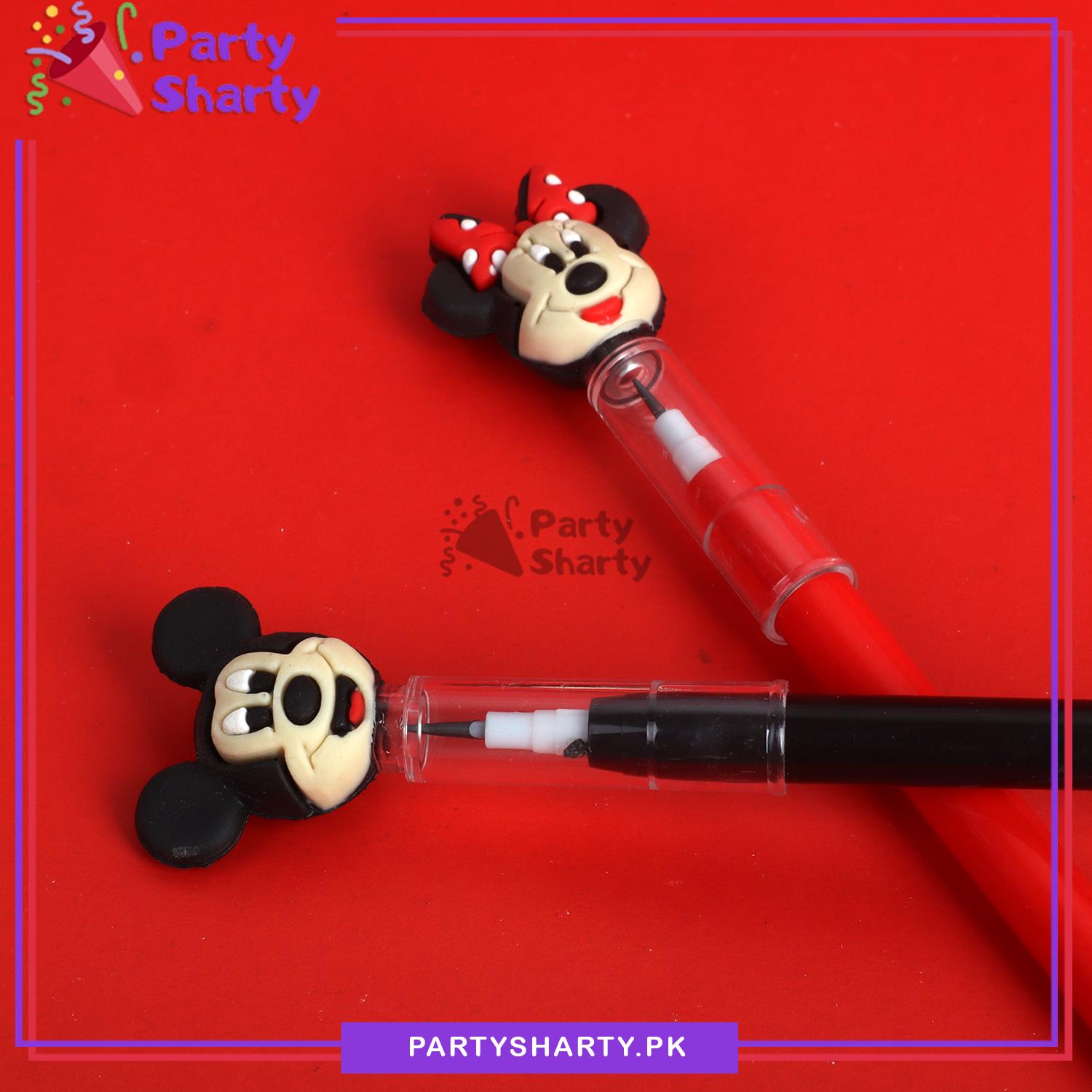 Beautiful Mickey & Minnie Mouse Theme Bullet Pencil For Kids For Theme Based Celebration