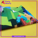 Happy Birthday Minecraft Theme Set For Theme Based Birthday Decoration & Celebration