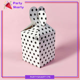 10pcs Mini Polka Dots Design Goody Box For Birthday Party Giveaways