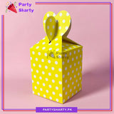 10pcs Mini Polka Dots Design Goody Box For Birthday Party Giveaways