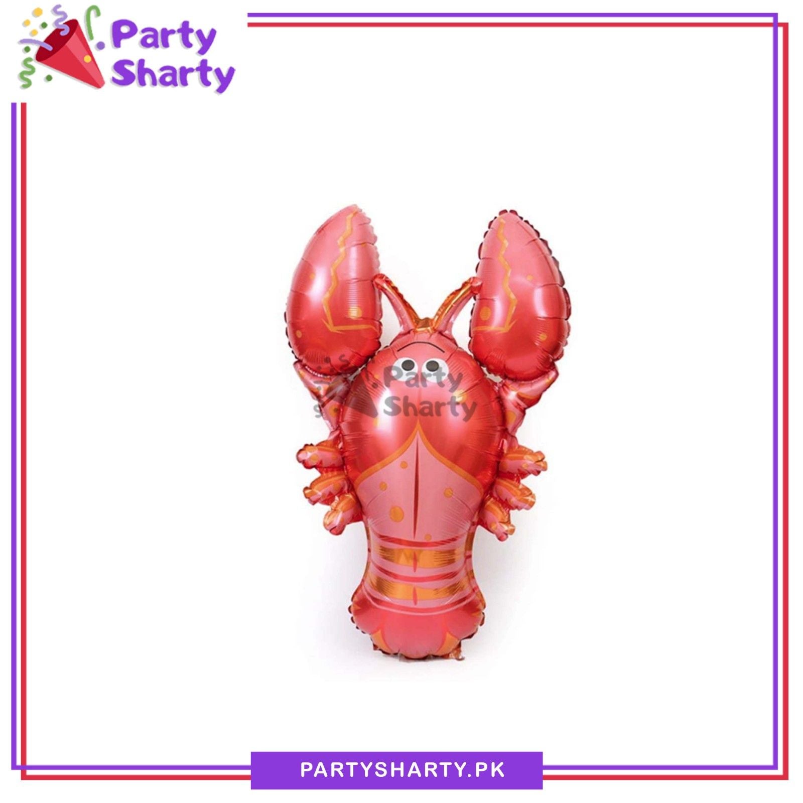 Mini Size Lobster Foil Balloon For Under The Sea Theme Party Celebration