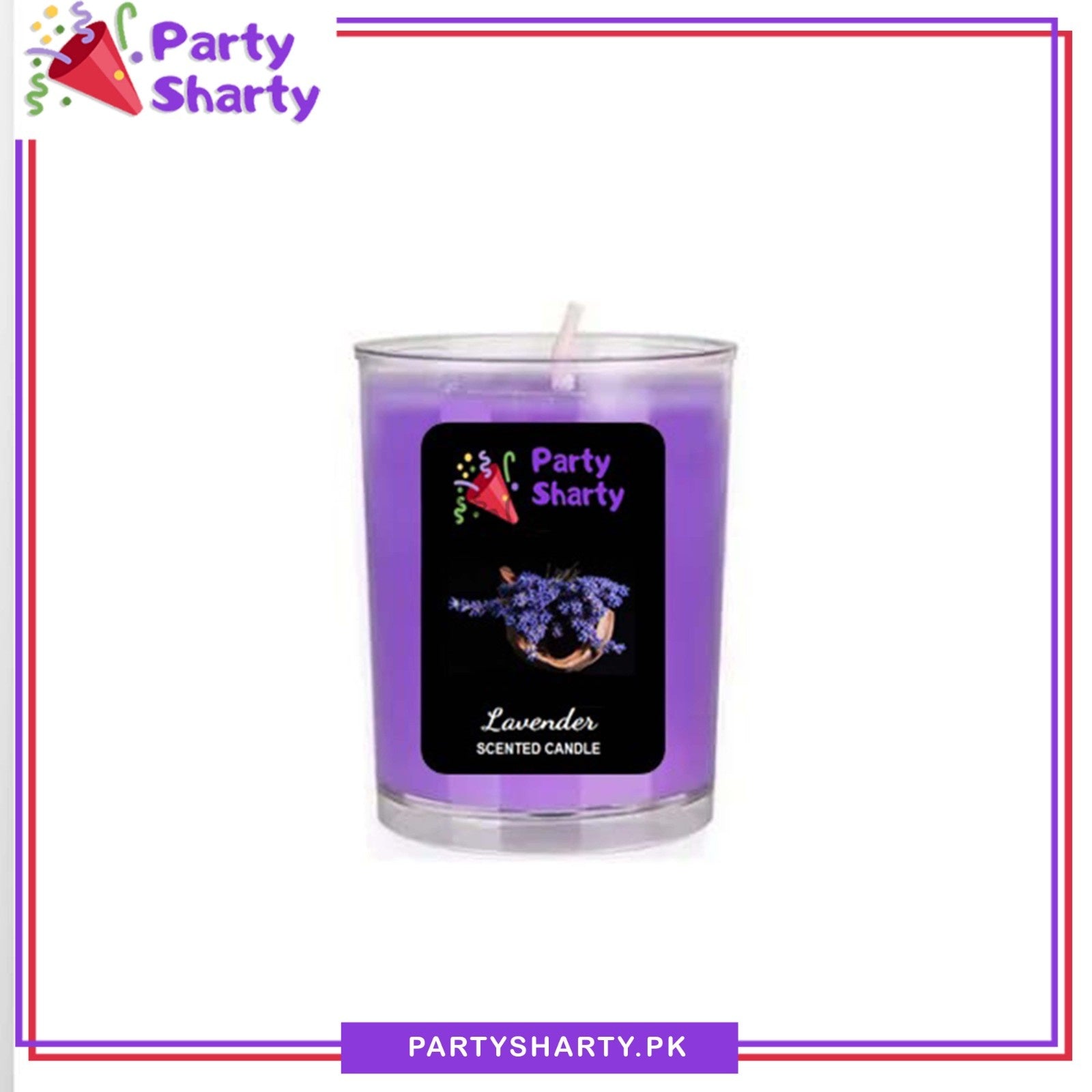 Mini Glass Jar Scented Candles For Room Decoration