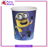 Minion Theme Birthday Party Paper Cups / Glass For Themed Based Party Supplies and Decorations