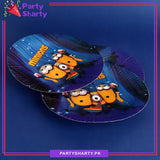 D-2 Minion Theme Party Disposable Paper Plates for Theme Party and Decoration