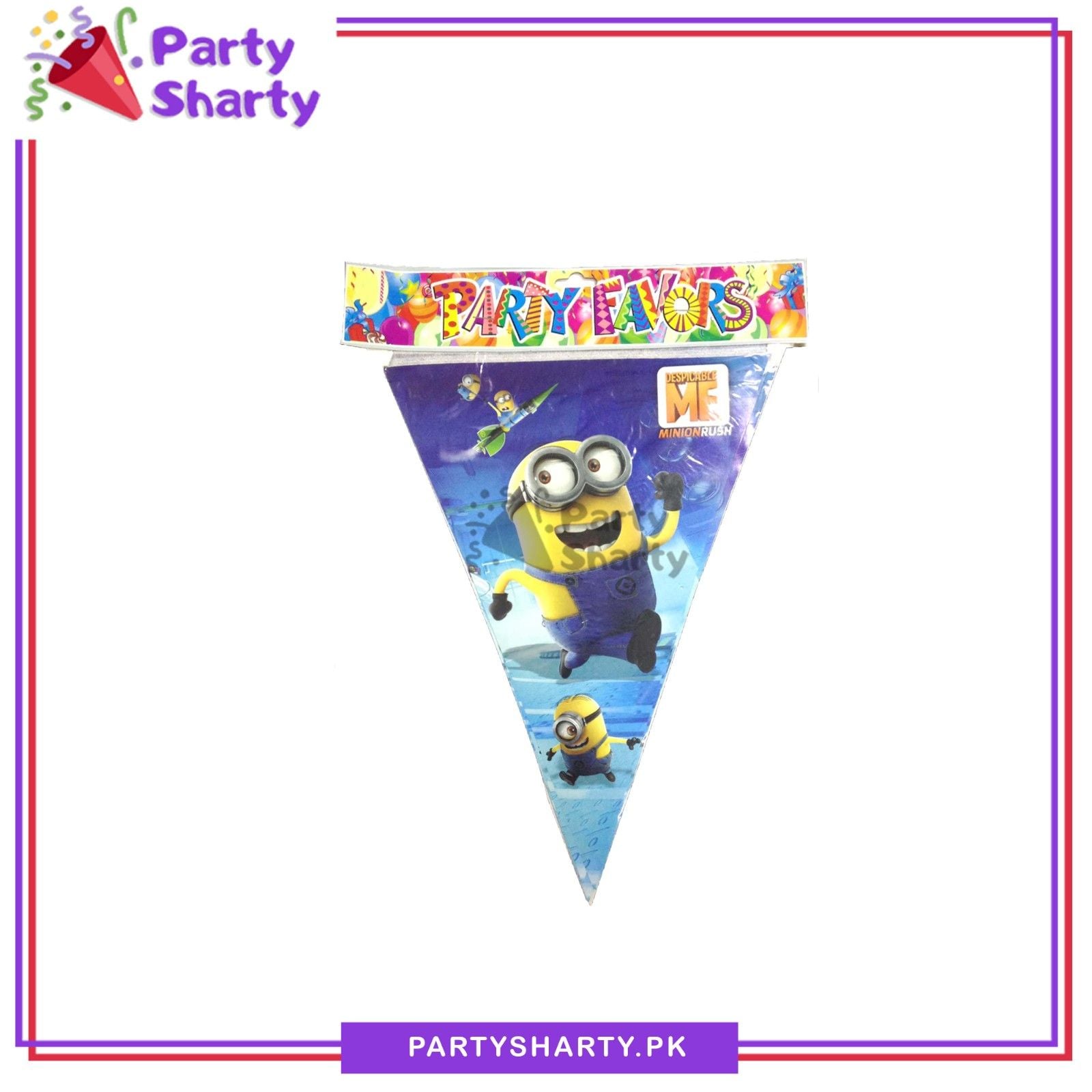 Minion Theme Party Flags Bunting for Minion Theme Decoration & Celebrations