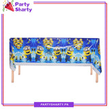 Minion Party Theme Table Cover for Birthday Party and Decoration