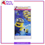 Minion Party Theme Table Cover for Birthday Party and Decoration