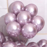 Metallic Chrome Balloons (Pack of 10) For Birthday, Wedding, Anniversary, Baby Shower Party Decoration