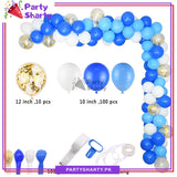 113 pcs Balloons Garland Arch Kit For Birthday, Wedding, Baby Shower, Graduation, Engagement and Party Event Decoration