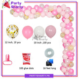 113 pcs Balloons Garland Arch Kit For Birthday, Wedding, Baby Shower, Graduation, Engagement and Party Event Decoration
