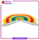 Paper Fan Set For Party Supplies and Decorations